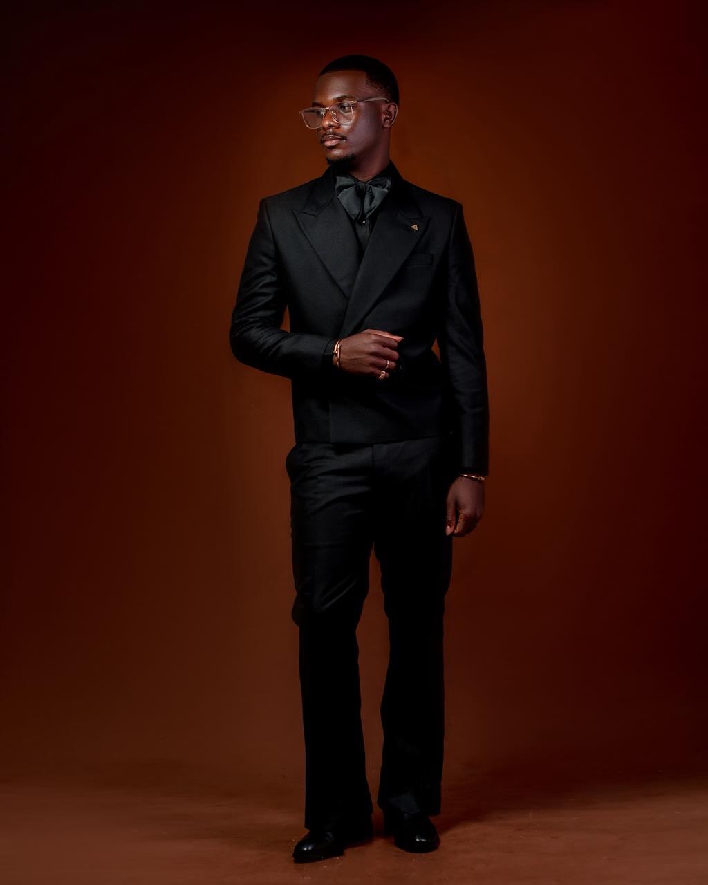 Tailored graduation suit made in Kampala (graduation look 3)