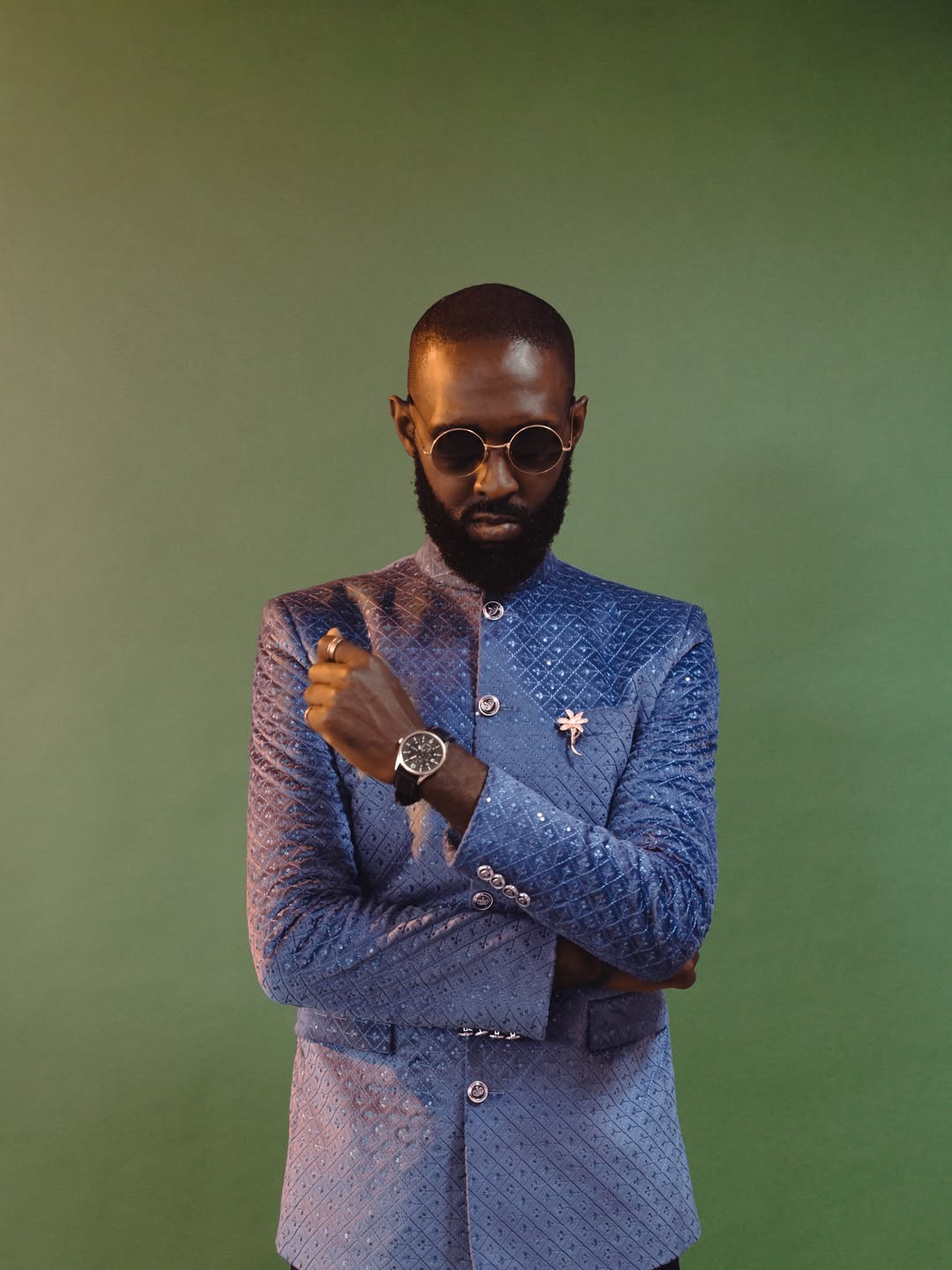The Wedding Kaftan: men's kaftan tailored in Kampala by The Looks Bespoke (view 1)