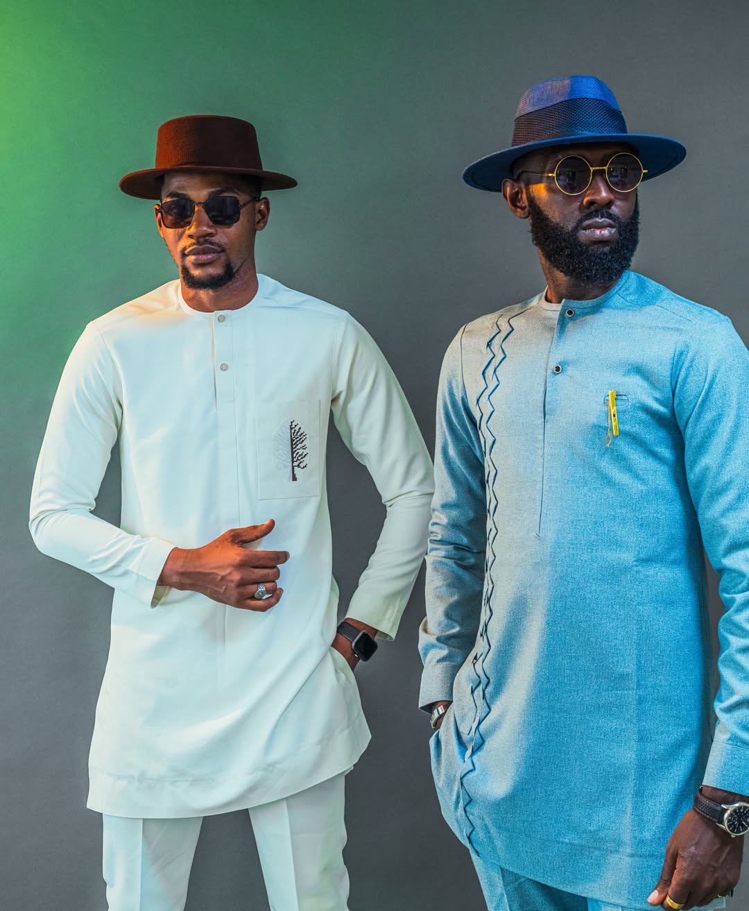 The Kampala Classic: men's kaftan tailored in Kampala by The Looks Bespoke (view 2)