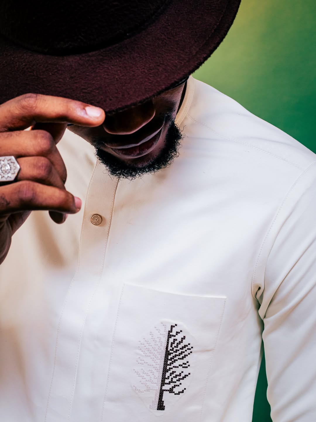 The Heritage Kaftan: men's kaftan tailored in Kampala by The Looks Bespoke (view 4)