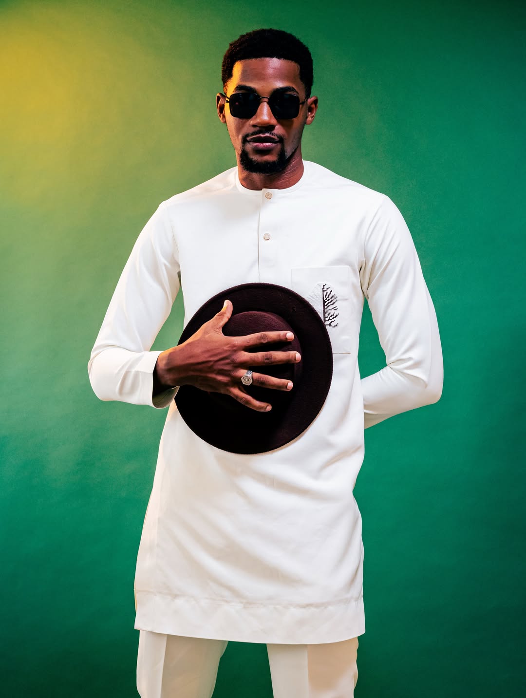 The Heritage Kaftan: men's kaftan tailored in Kampala by The Looks Bespoke (view 5)