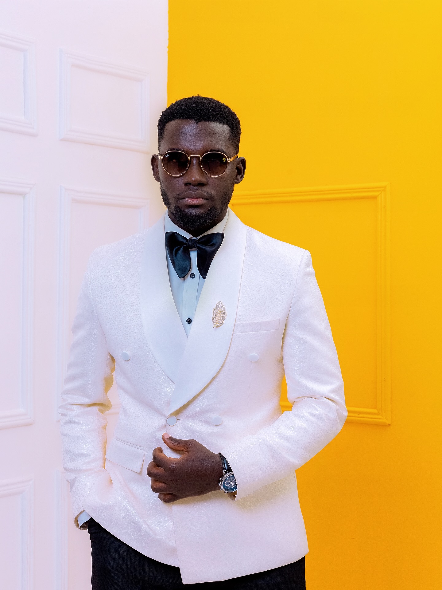 Made-to-measure outfit for a special occasion in Kampala (archive look 11)