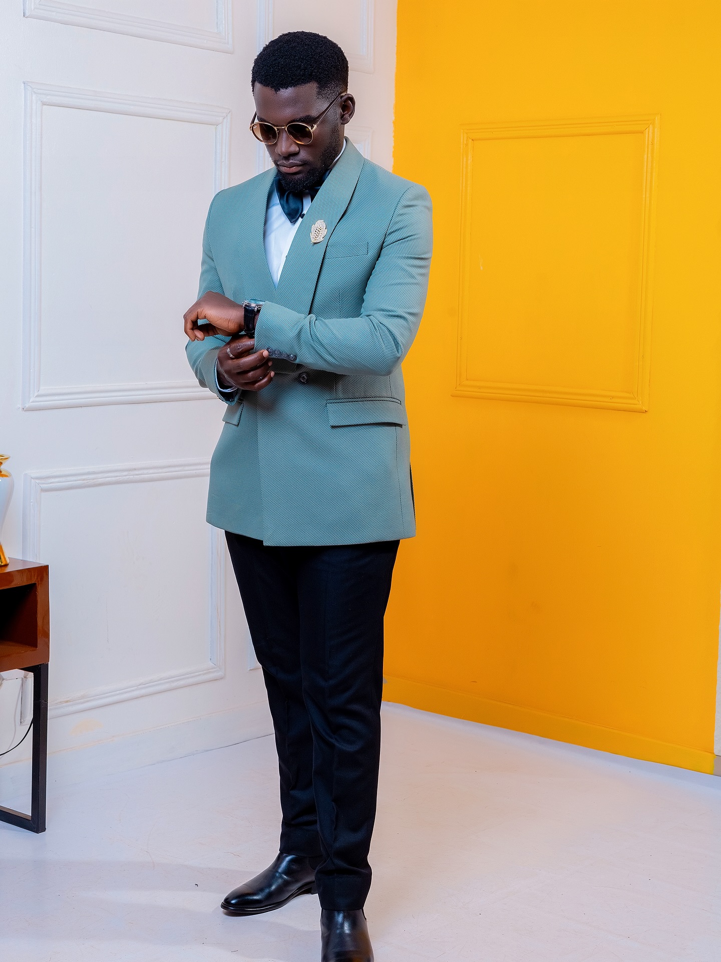 Tailored menswear by The Looks Bespoke, Uganda (archive look 20)