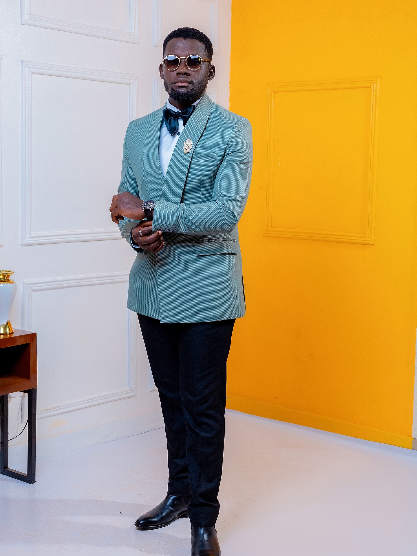 Bespoke menswear from The Looks Bespoke archive, Kampala (archive look 21)