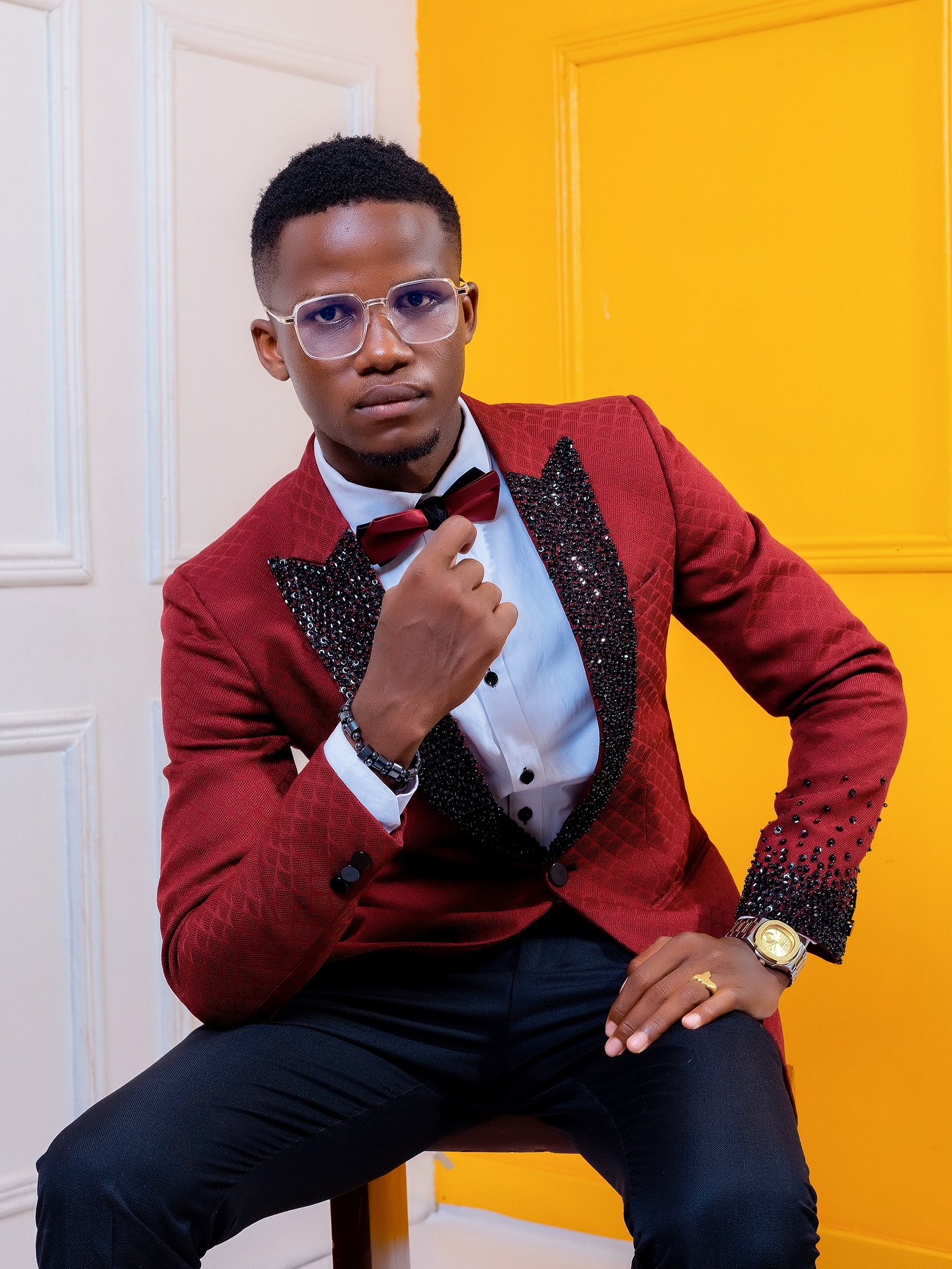 Bespoke menswear from The Looks Bespoke archive, Kampala (archive look 5)