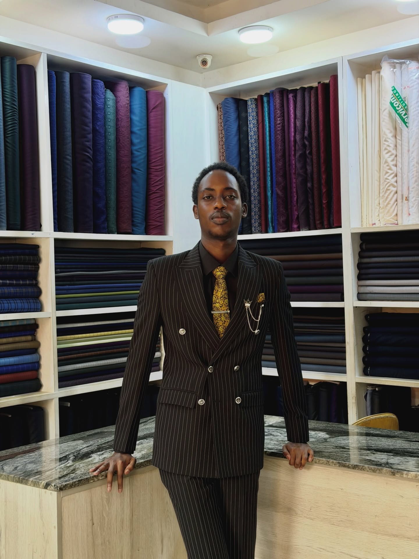 Tailored menswear by The Looks Bespoke, Uganda (archive look 52)