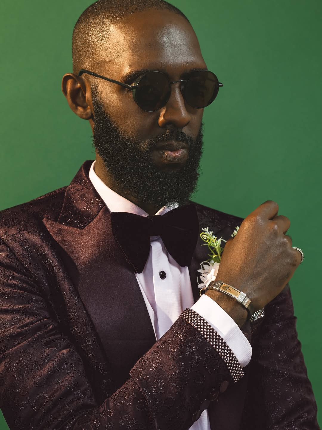 Tailored dinner jacket for a formal event in Kampala (suits look 39)
