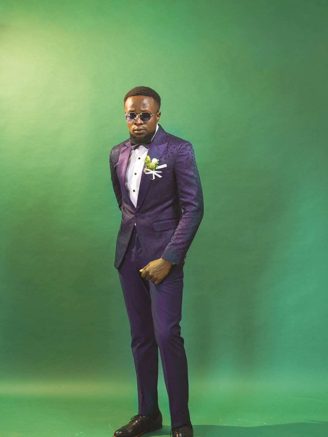 Bespoke three-piece suit made in Uganda (suits look 5)