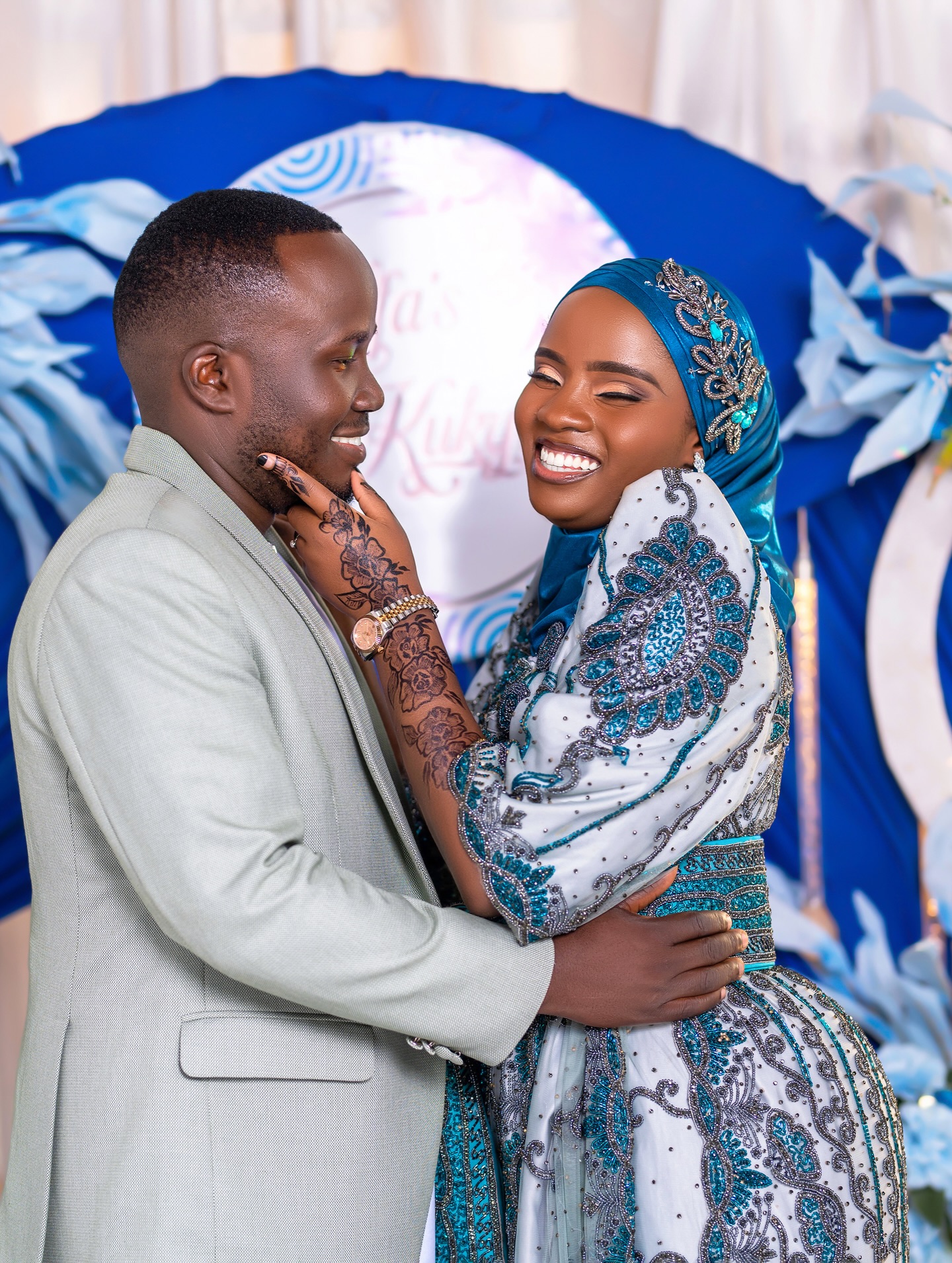 Tailored kaftan and kanzu styles for Kwanjula (traditional look 20)