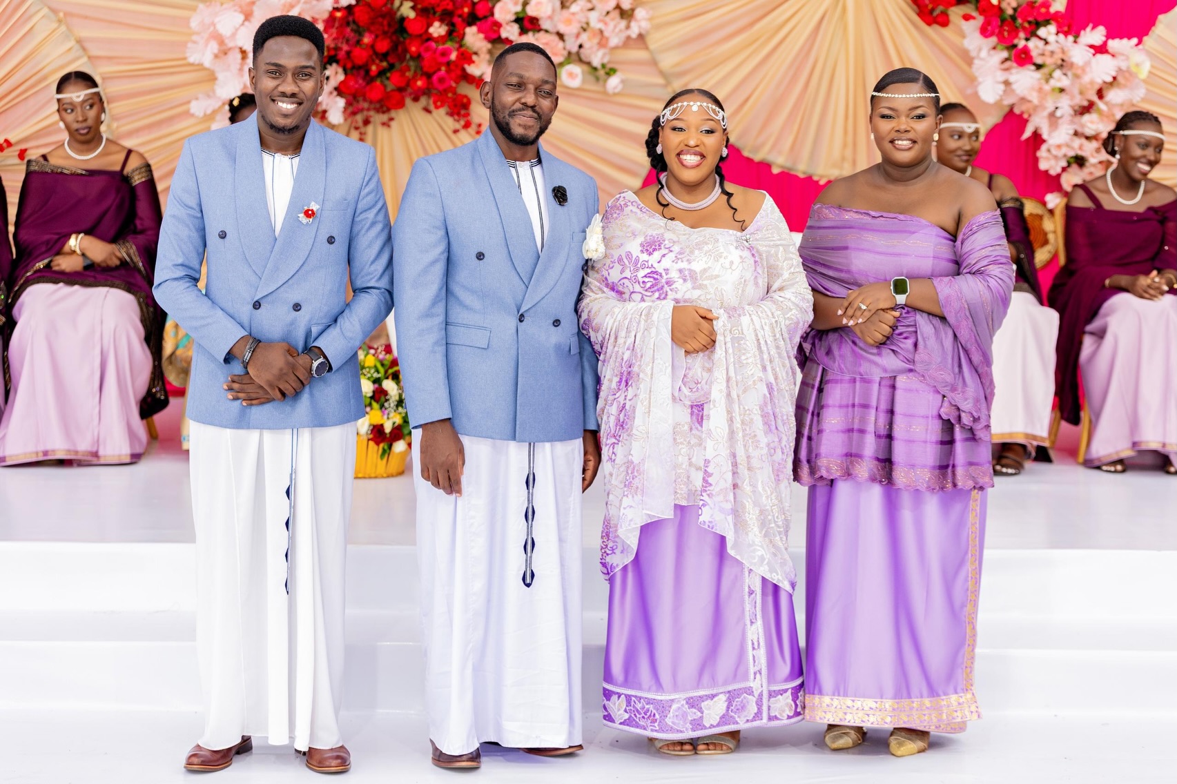 Custom traditional wear for a Ugandan introduction ceremony (traditional look 24)