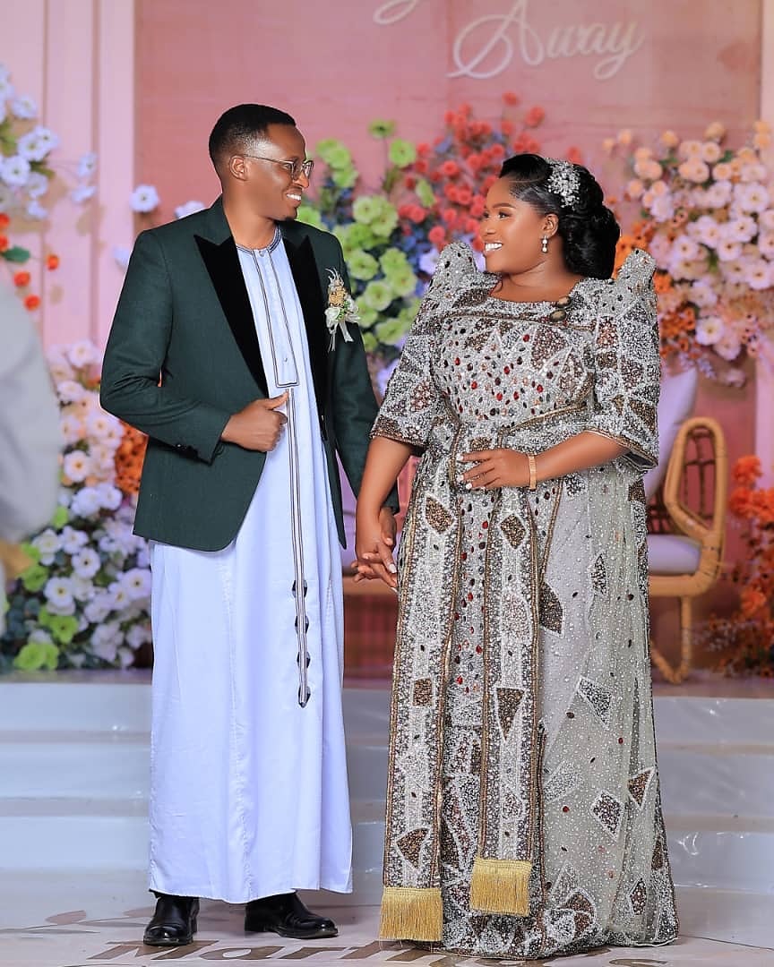 Tailored kaftan and kanzu styles for Kwanjula (traditional look 5)