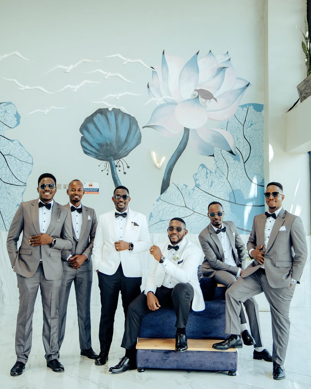 Custom wedding tuxedo tailored in Uganda (weddings look 123)