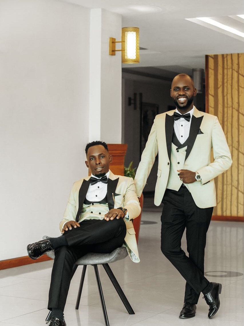 Bespoke wedding suit for the groom, Kampala (weddings look 13)