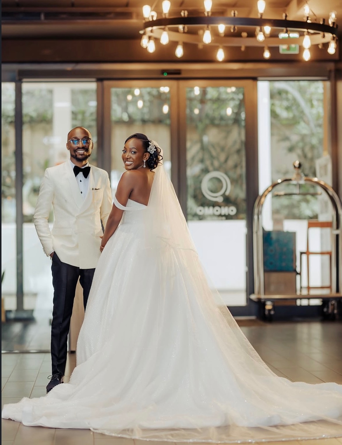 Custom wedding tuxedo tailored in Uganda (weddings look 39)