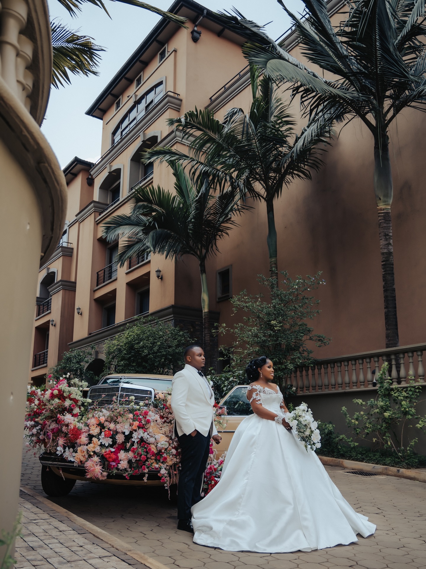 Custom wedding tuxedo tailored in Uganda (weddings look 69)