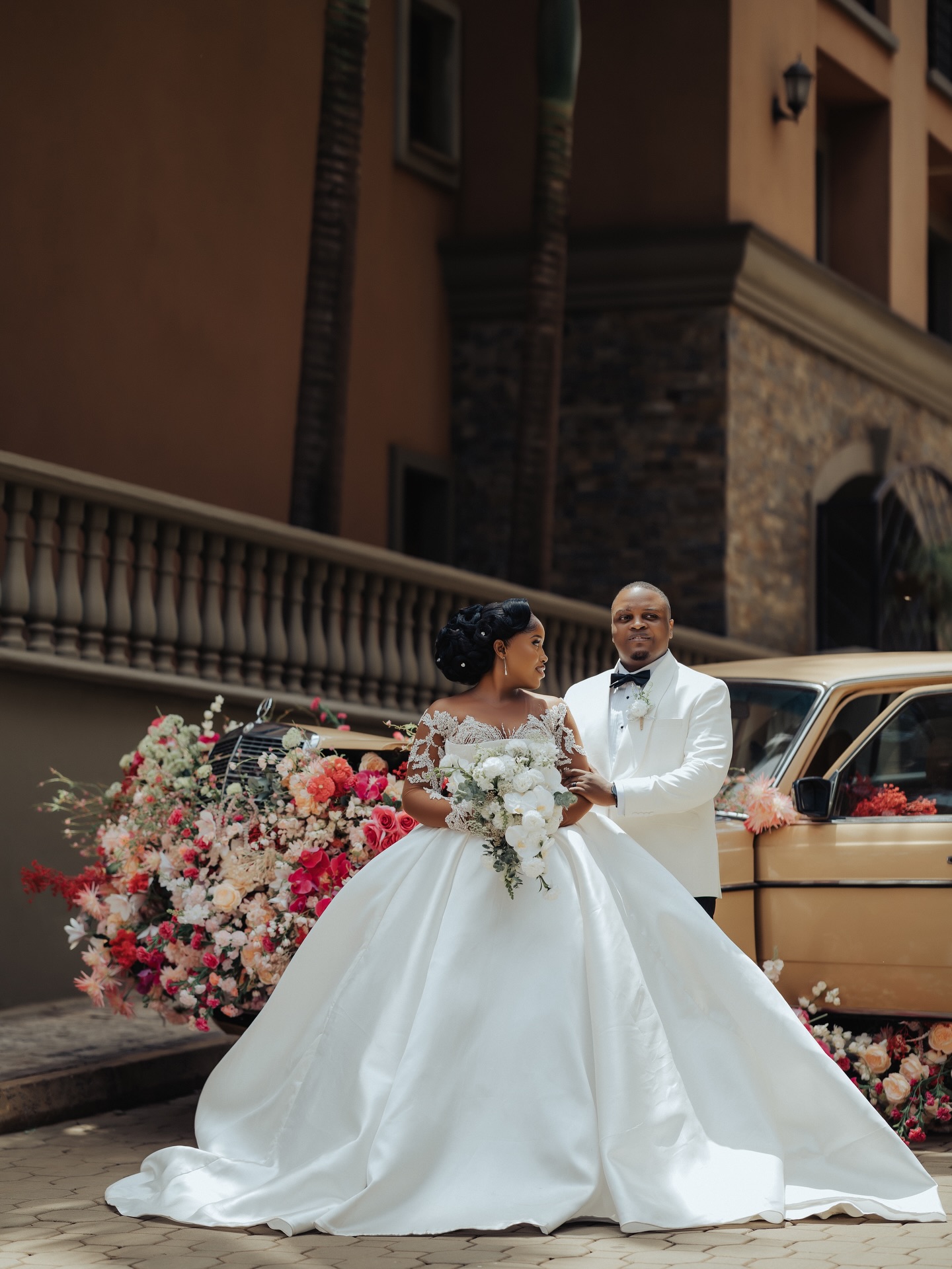 Custom wedding tuxedo tailored in Uganda (weddings look 75)