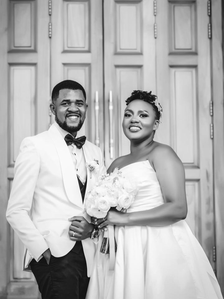 Custom wedding tuxedo tailored in Uganda (weddings look 99)